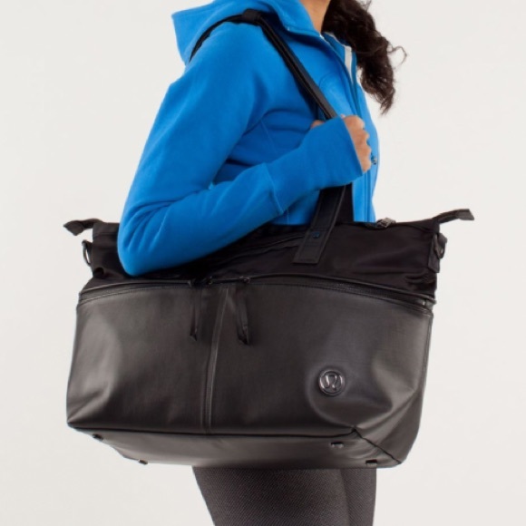 lululemon athletica Bags Lululemon Take Me With You Tote Black Faux